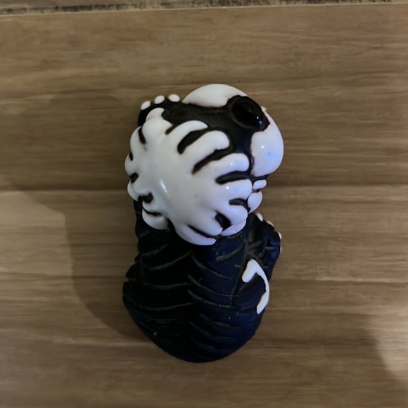 Vintage Old English Sheepdog Miniature Clay Figurine - Picture 4 of 8